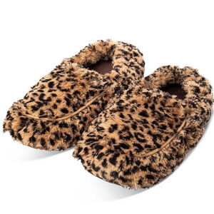 NWT Warmies Microwavable Soothing Scented Faux Fur Slippers